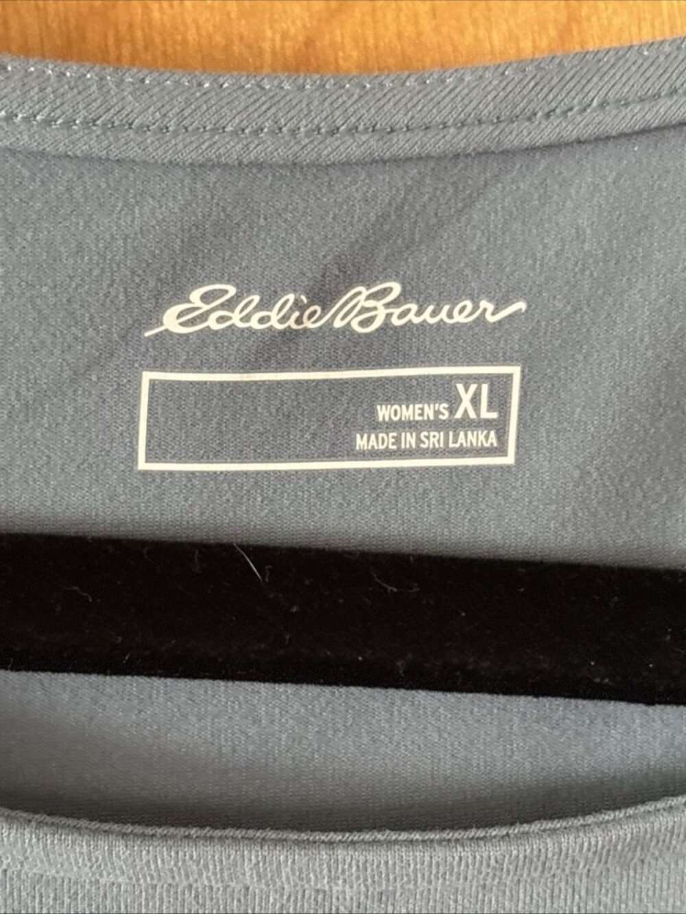 Eddie Bauer Aster Sleeveless Empire Waist Chambray Blue Athletic Casual Dress XL - Picture 2 of 12
